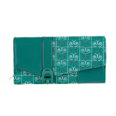 Pierre Cardin Pénztárca | Zöld mintás