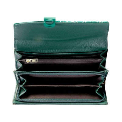 Pierre Cardin Pénztárca | Zöld mintás
