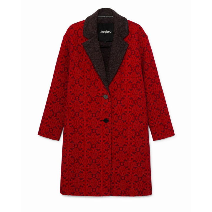 Desigual Abrig Aren Kabát | Piros