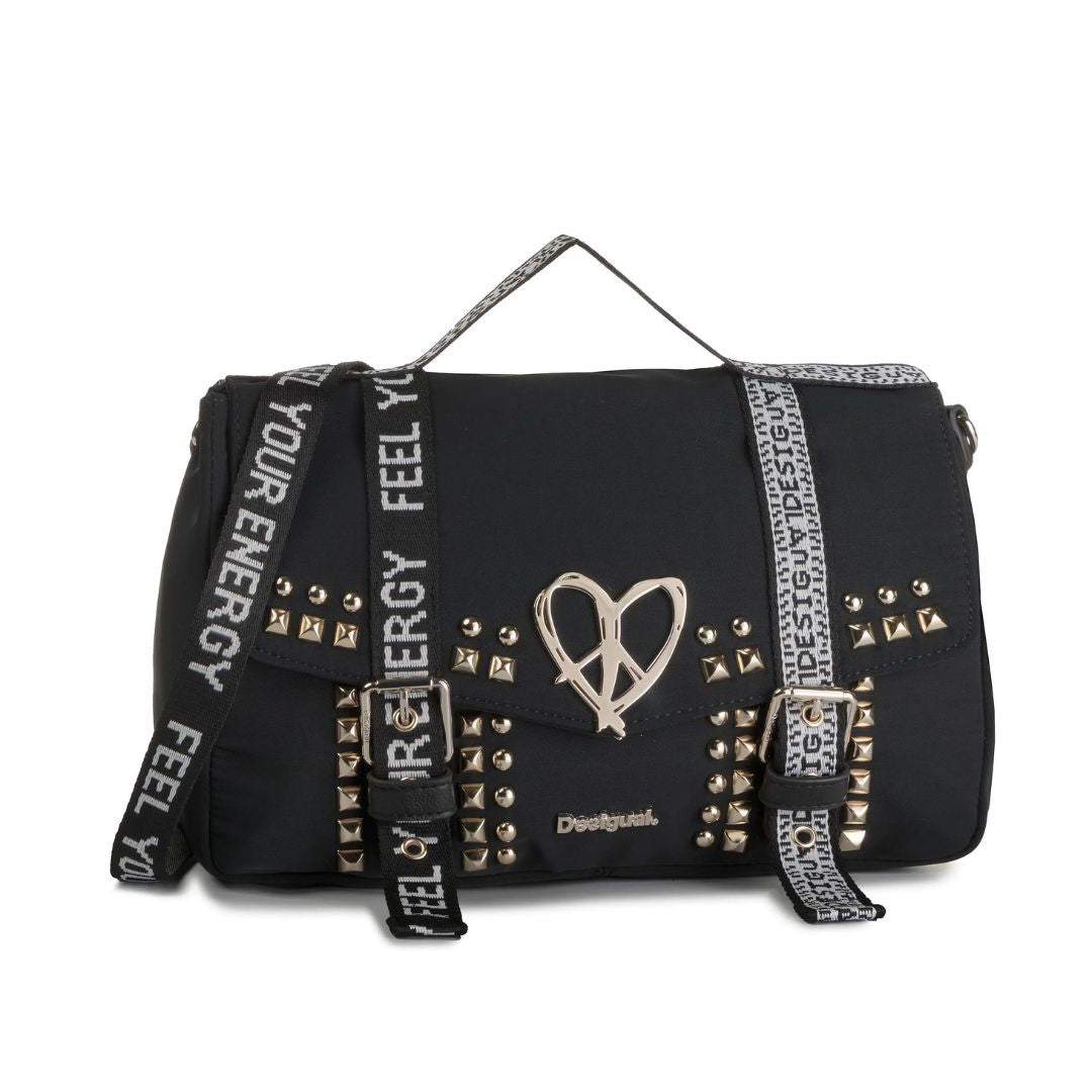 Desigual Bols Bright Rock Táska | Fekete