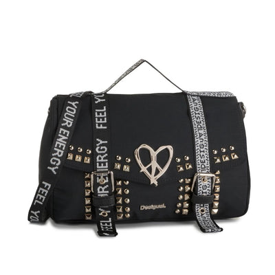 Desigual Bols Bright Rock Táska | Fekete