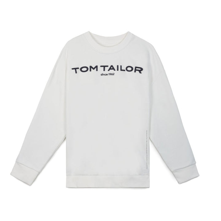 Tom Tailor férfi Pulóver | Fehér