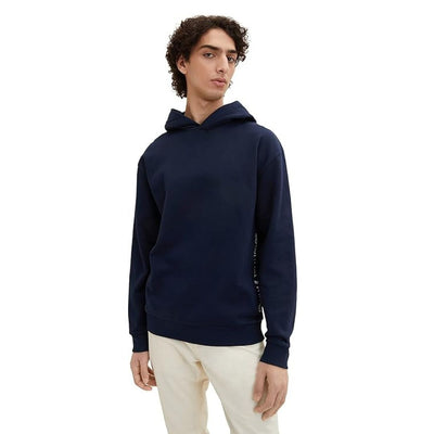 Tom Tailor férfi Hoodie | Sötétkék