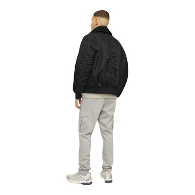 Jack and Jones Férfi Bomber Dzseki I Fekete
