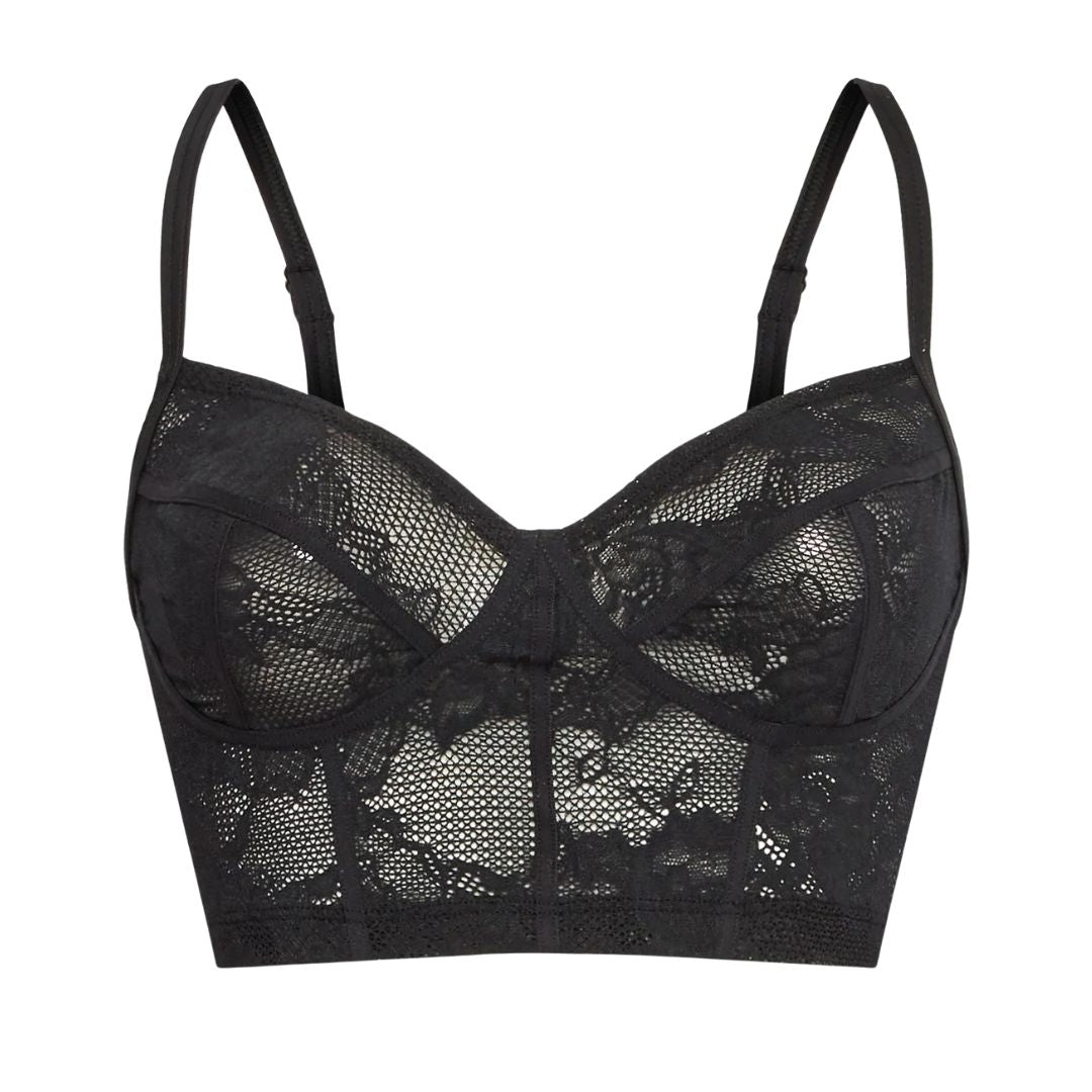 Triumph Női Smart Deco Bustier Melltartó I Fekete