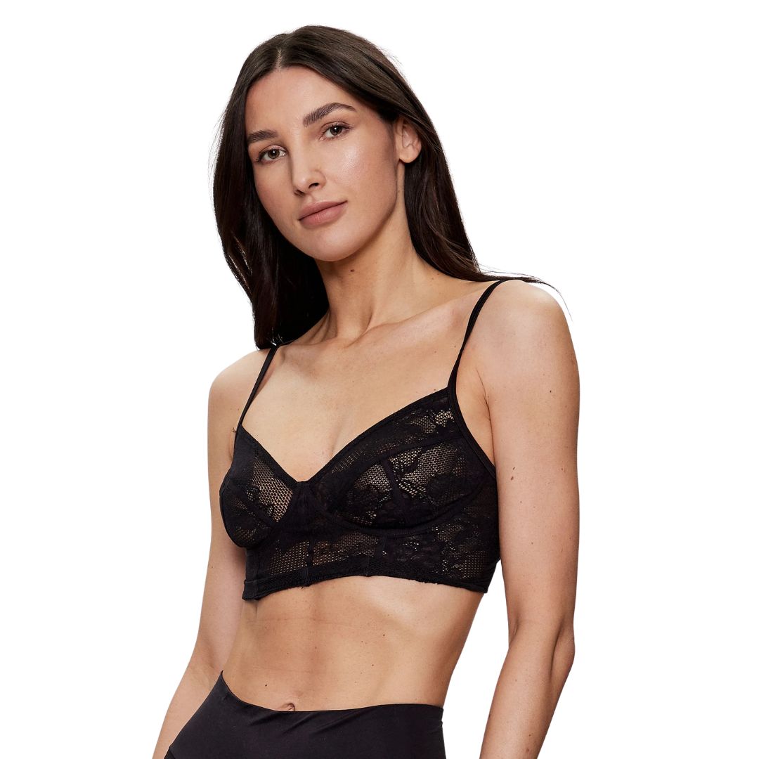 Triumph Női Smart Deco Bustier Melltartó I Fekete