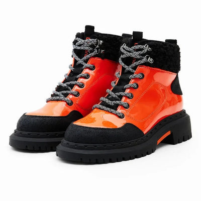 Desigual Női Trekking Csizma I Narancs