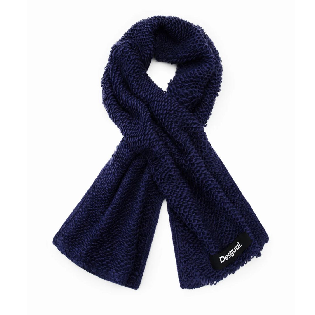 Desigual  Női Loops Colors Sál I Kék