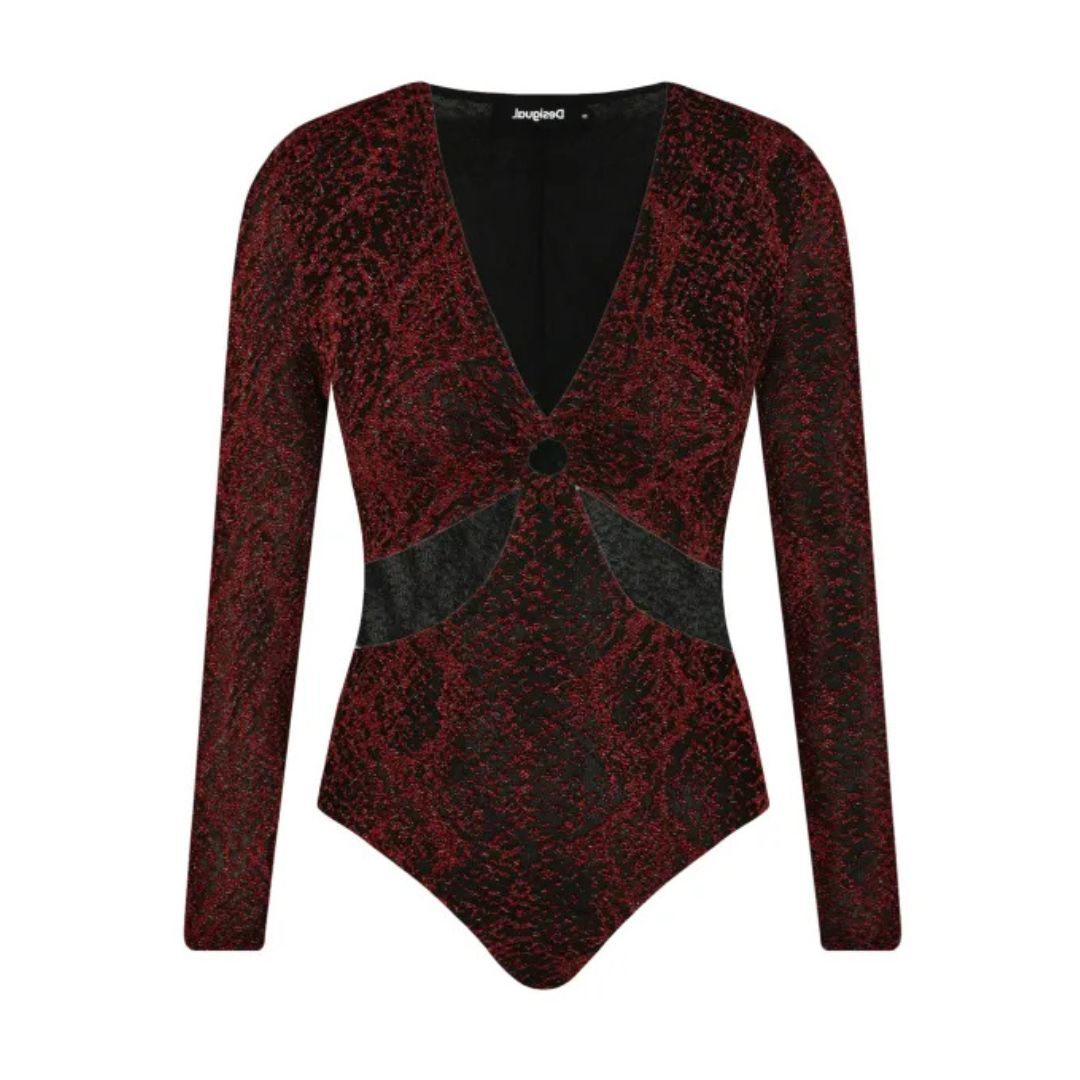 Desigual Női Body Wild I Piros