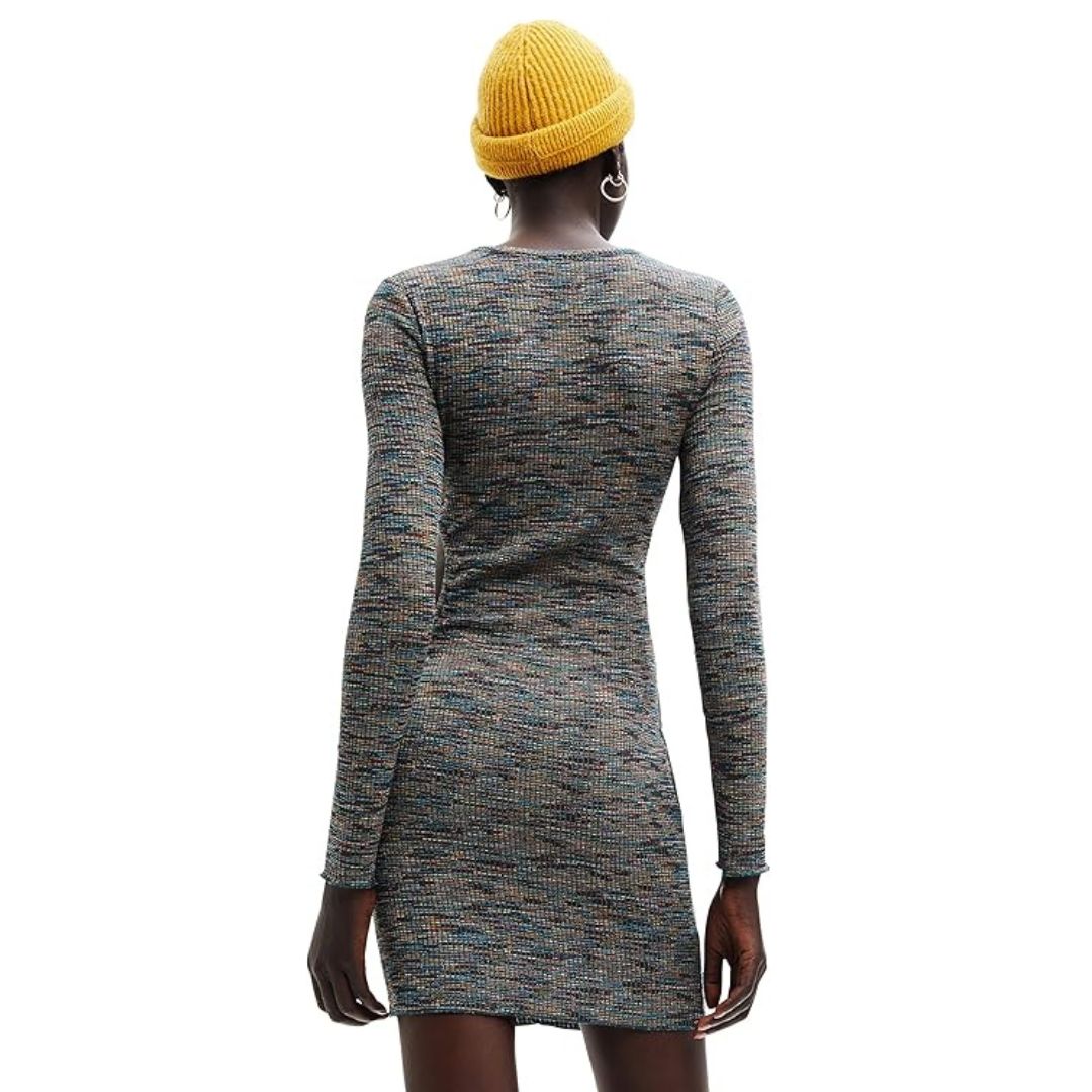 Desigual Női Vest Michigan Ruha I Zöld