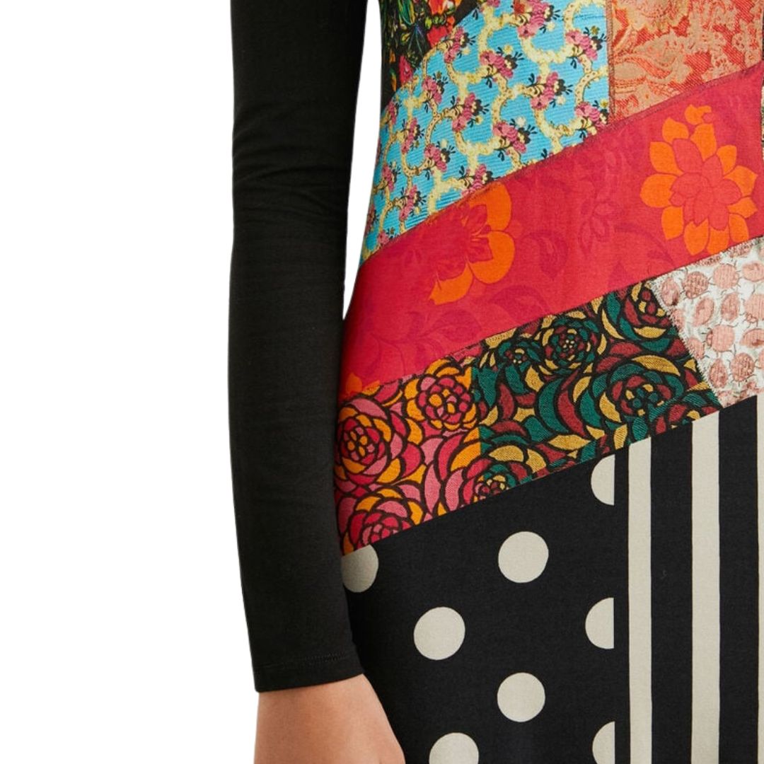 Desigual Női Vest Ybore Ruha I Fekete