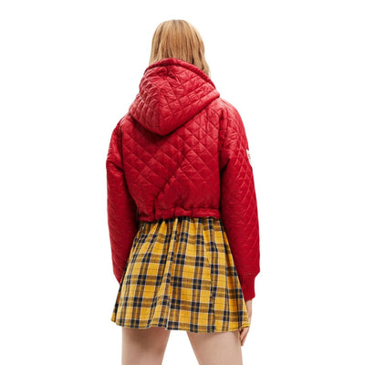 Desigual Női  Sweat Kokoon Dzseki I Piros