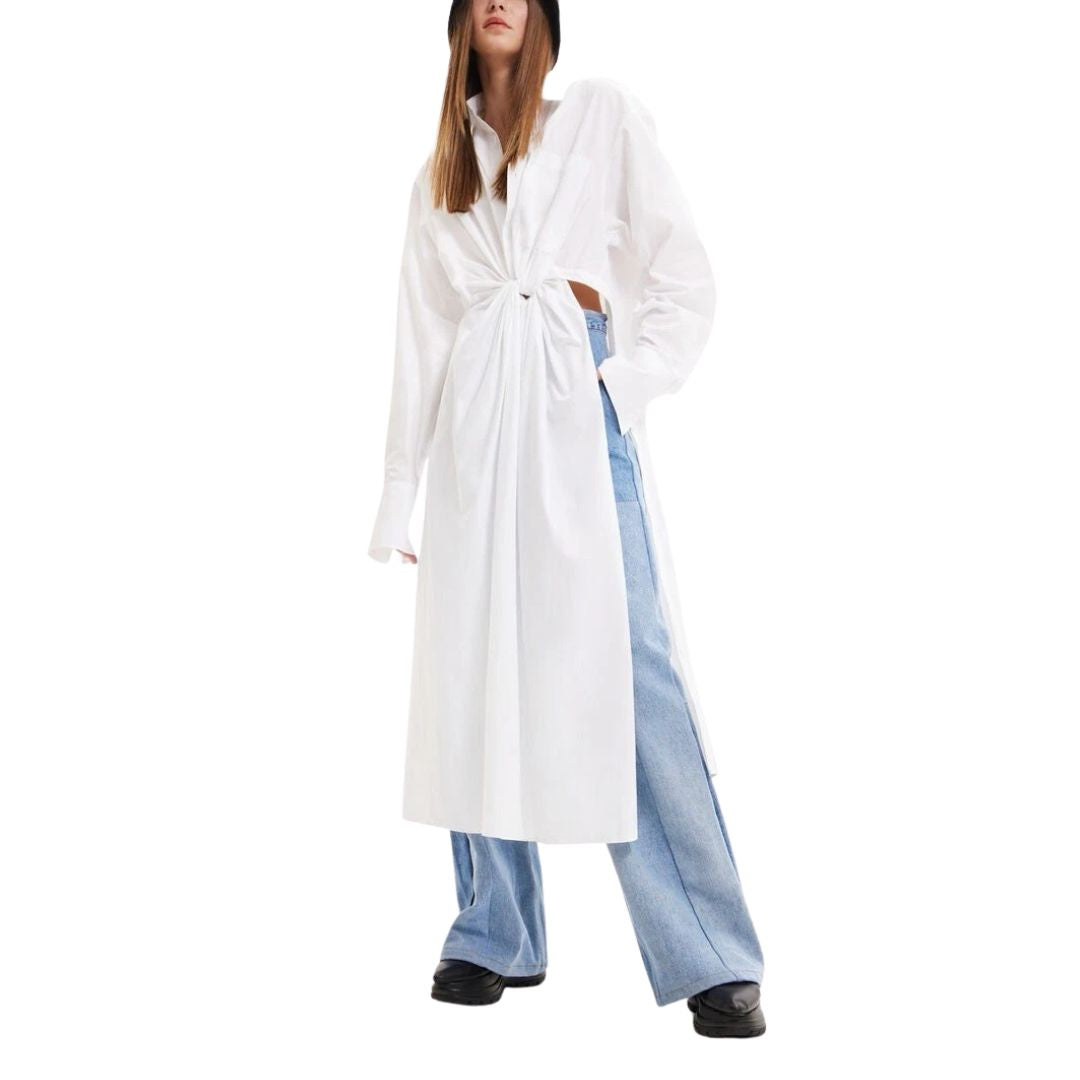 Desigual Női Vest Sena Ingblúz I Fehér