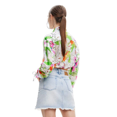 Desigual Női Cam Catar Blúz I Sokszínű