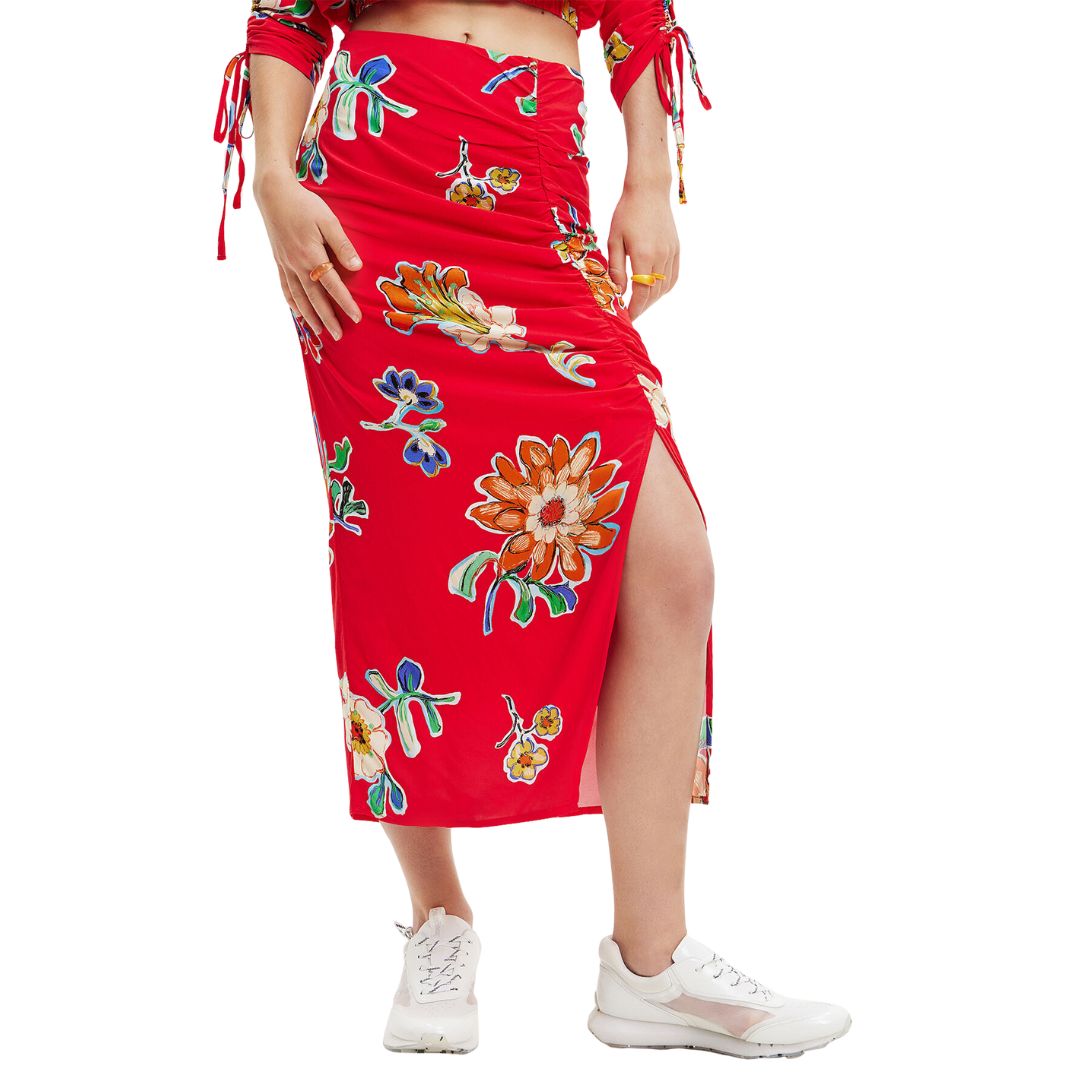 Desigual Női Fal Crimea Szoknya I Piros