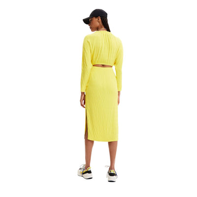 Desigual Női Vest Bolonia Ruha I Sárga