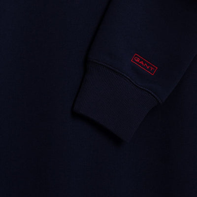 Gant Férfi Sport Neck Pulóver I Kék