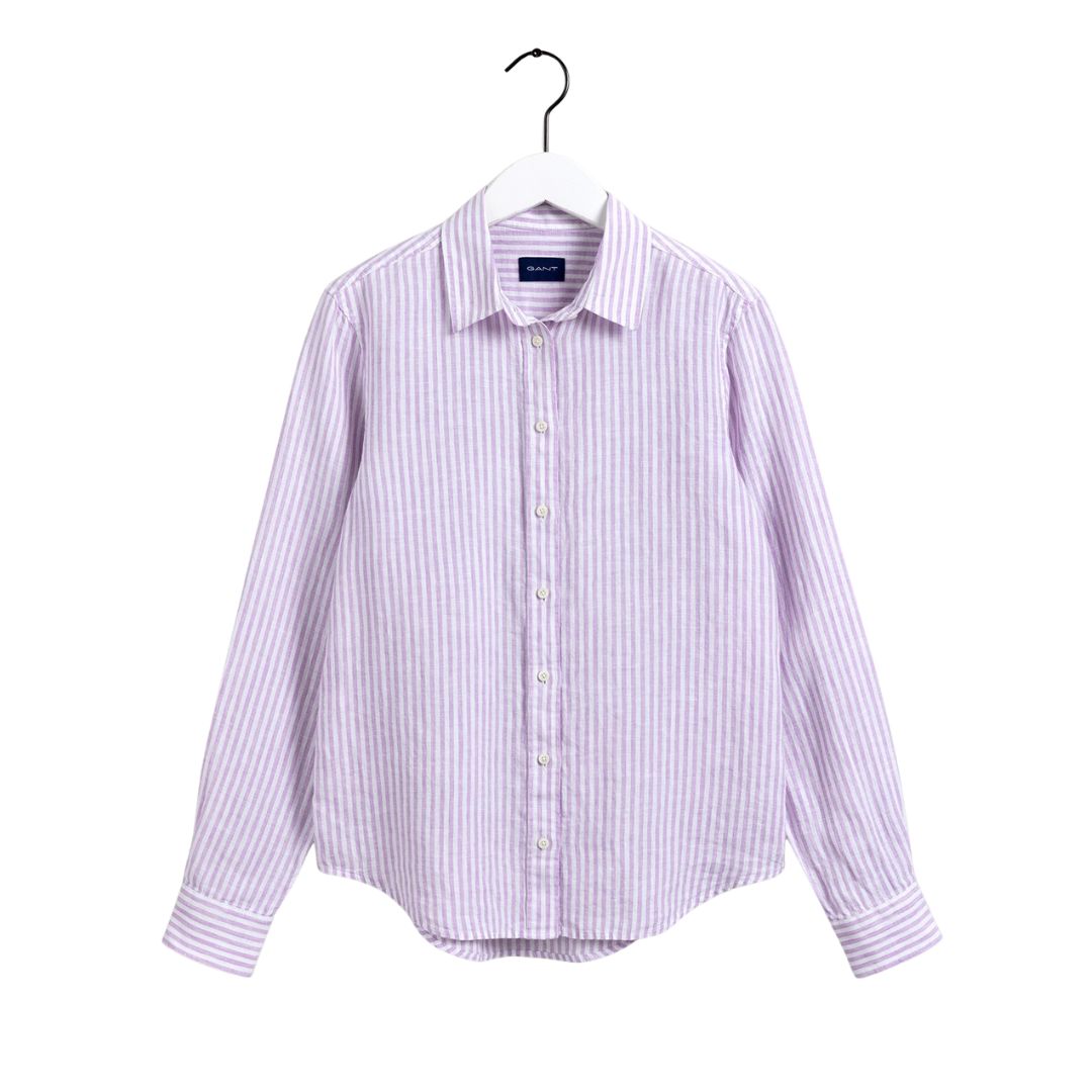 Gant Női Reg Linen Stripe Shirt