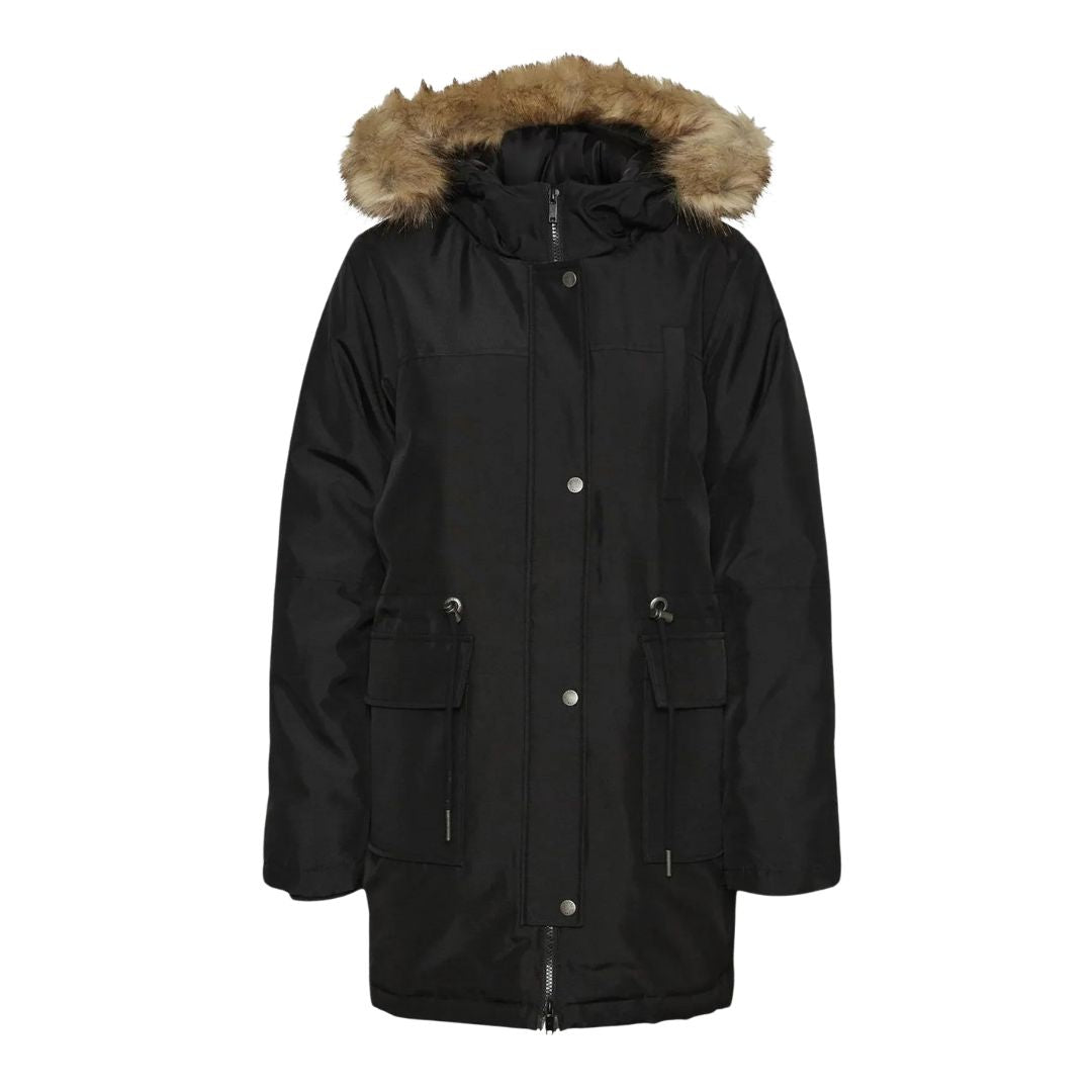 Noisy May Női Nmmolly L/S Parka Kabát I Fekete