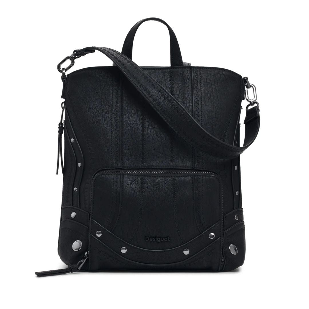 Desigual Női Back Embro Patch Pretoria Hátizsák I Fekete