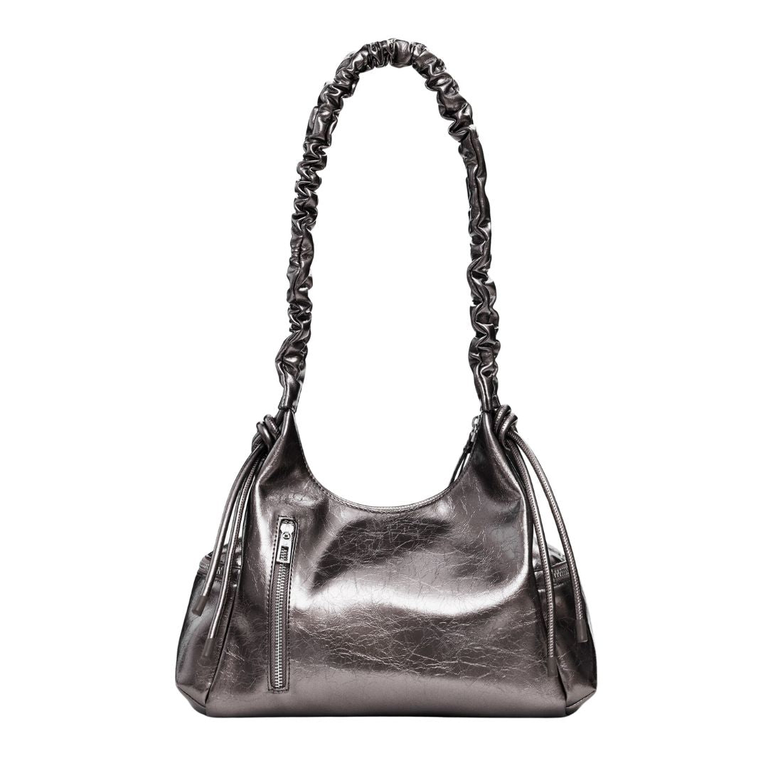 Desigual Half Logo Montville Dark Táska I Ezüst