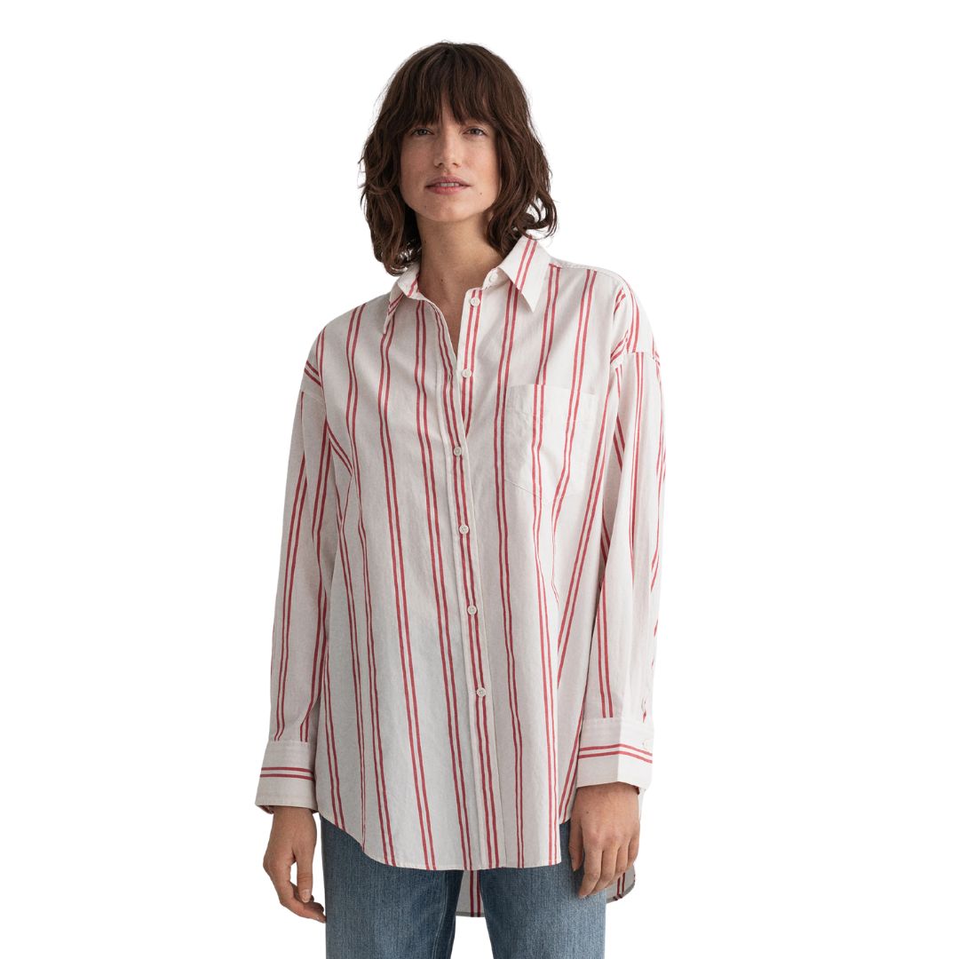 Gant Női Os Stripe Ing I Sokszínű