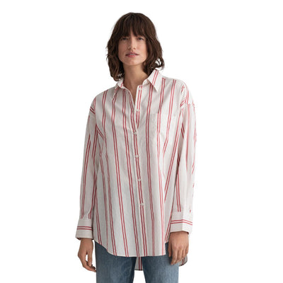 Gant Női Os Stripe Ing I Sokszínű