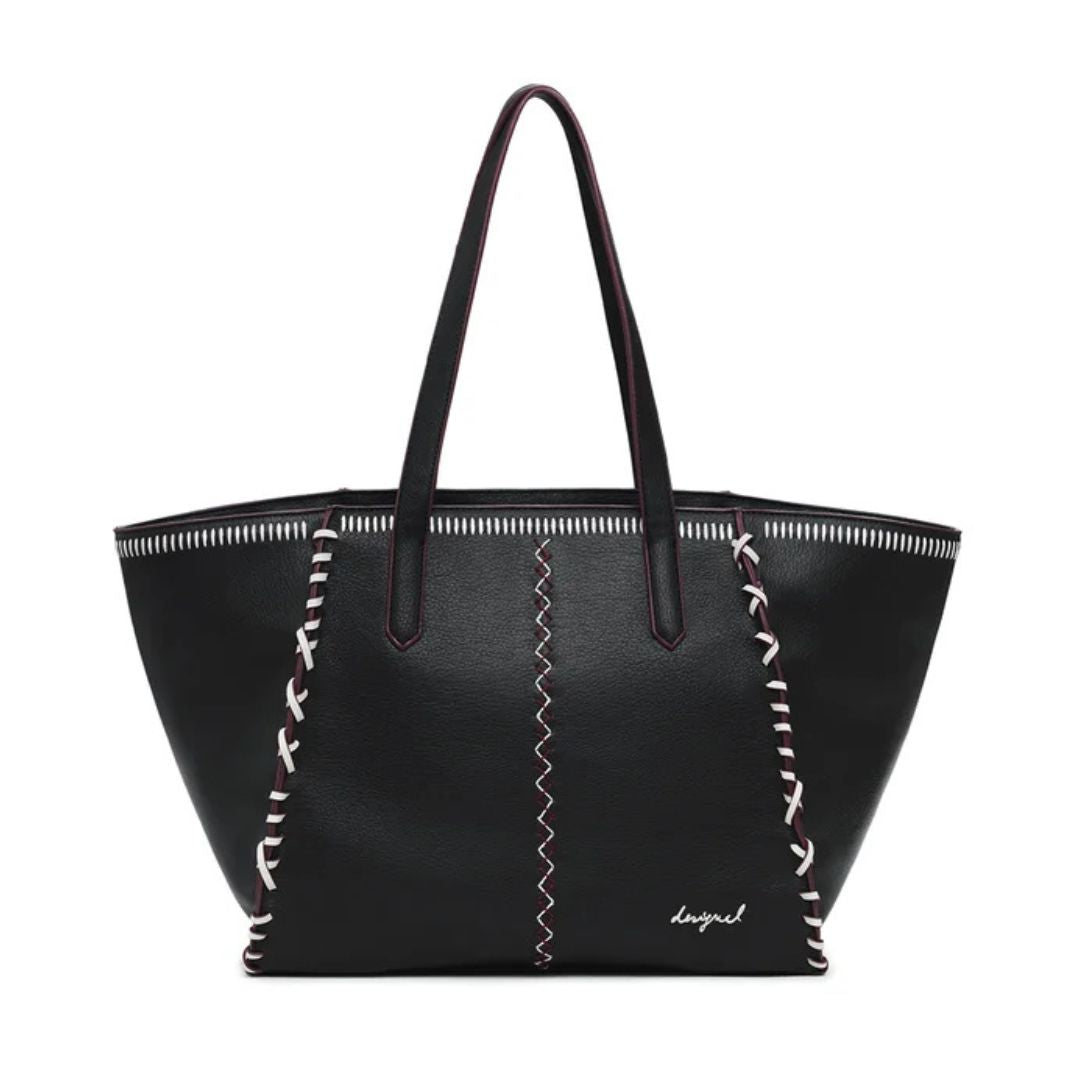 Desigual Női Manhattan Pespuntes Guimar Táska I Fekete