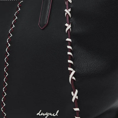 Desigual Női Manhattan Pespuntes Guimar Táska I Fekete