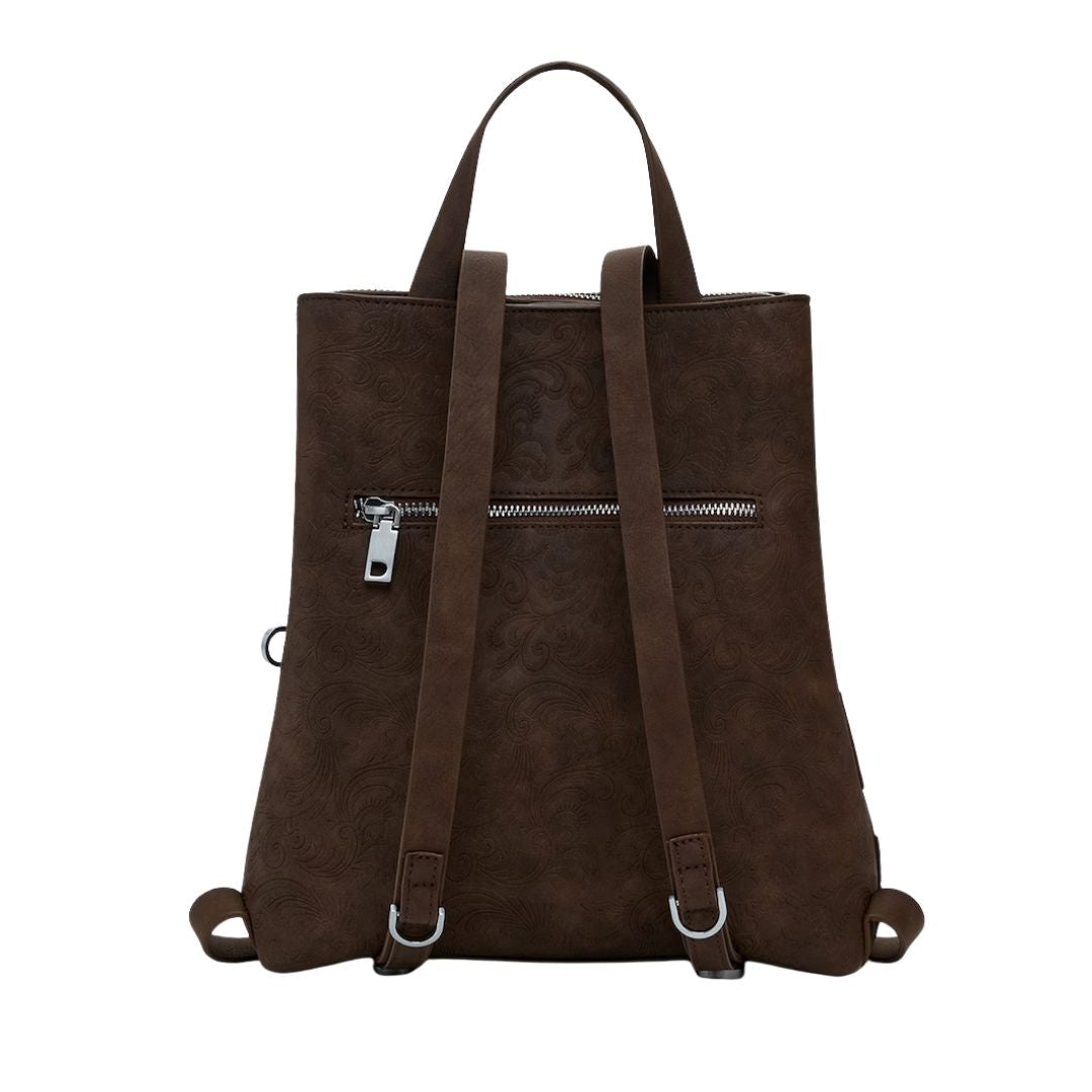 Desigual Női Back New Patch 1 Choco Sumy Hátizsák I Barna