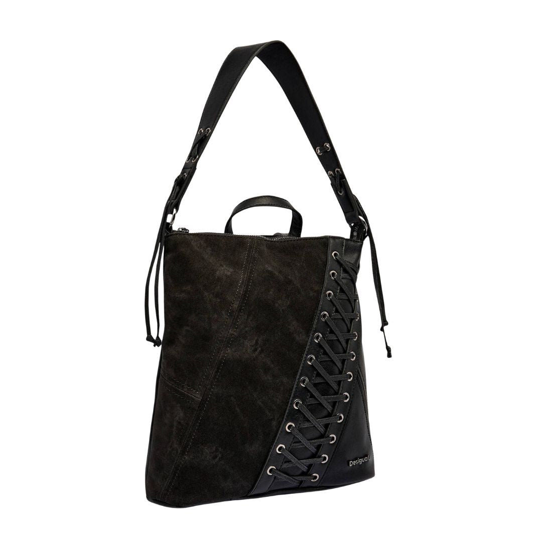 Desigual Női Back Black Patch Tango Pretoria Hátizsák I Fekete