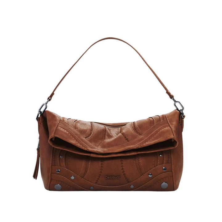 Desigual Női Bag Embro Patch Loverty Camel Táska I Barna