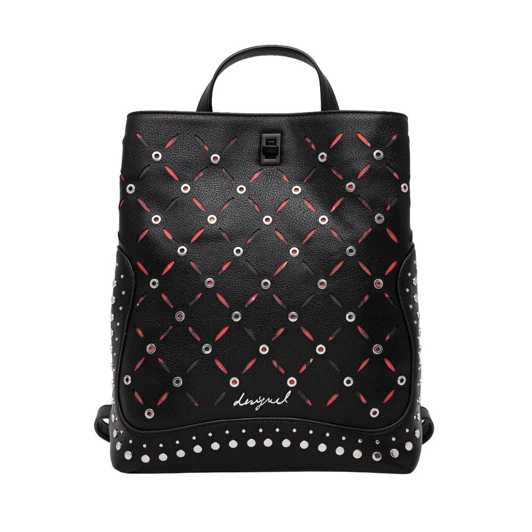 Desigual Női Back Yankee Metal Patch Sumy Mini Hátizsák I Fekete