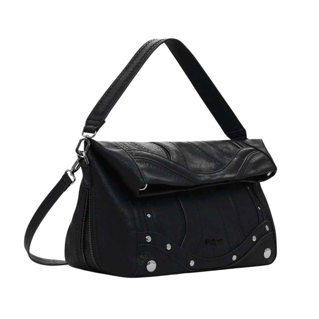 Desigual Női Embro Patch Loverty Táska I Fekete