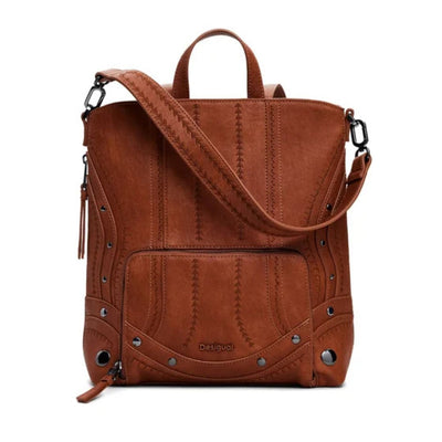 Desigual Női Back Embro Patch Pretoria Hátizsák I Barna