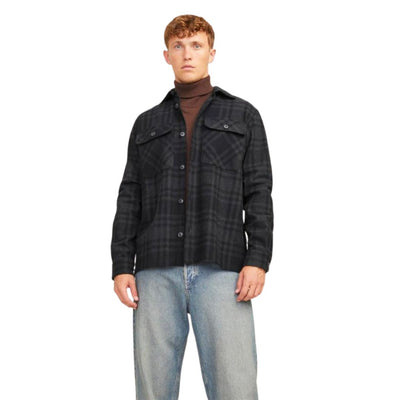 Jack&Jones Férfi Jprraymond Melange Dzseki I Fekete