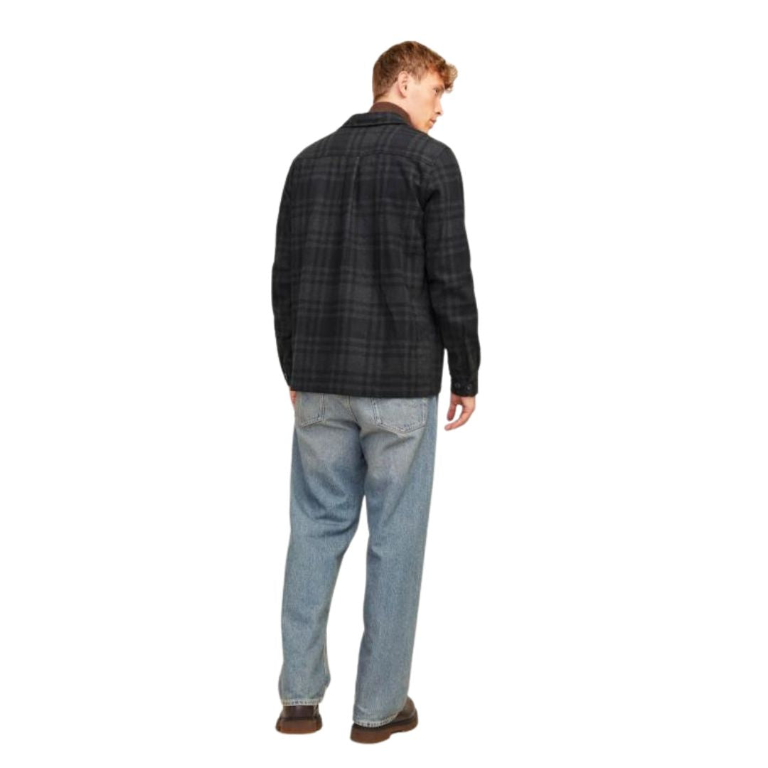 Jack&Jones Férfi Jprraymond Melange Dzseki I Fekete