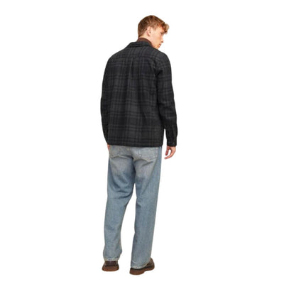 Jack&Jones Férfi Jprraymond Melange Dzseki I Fekete