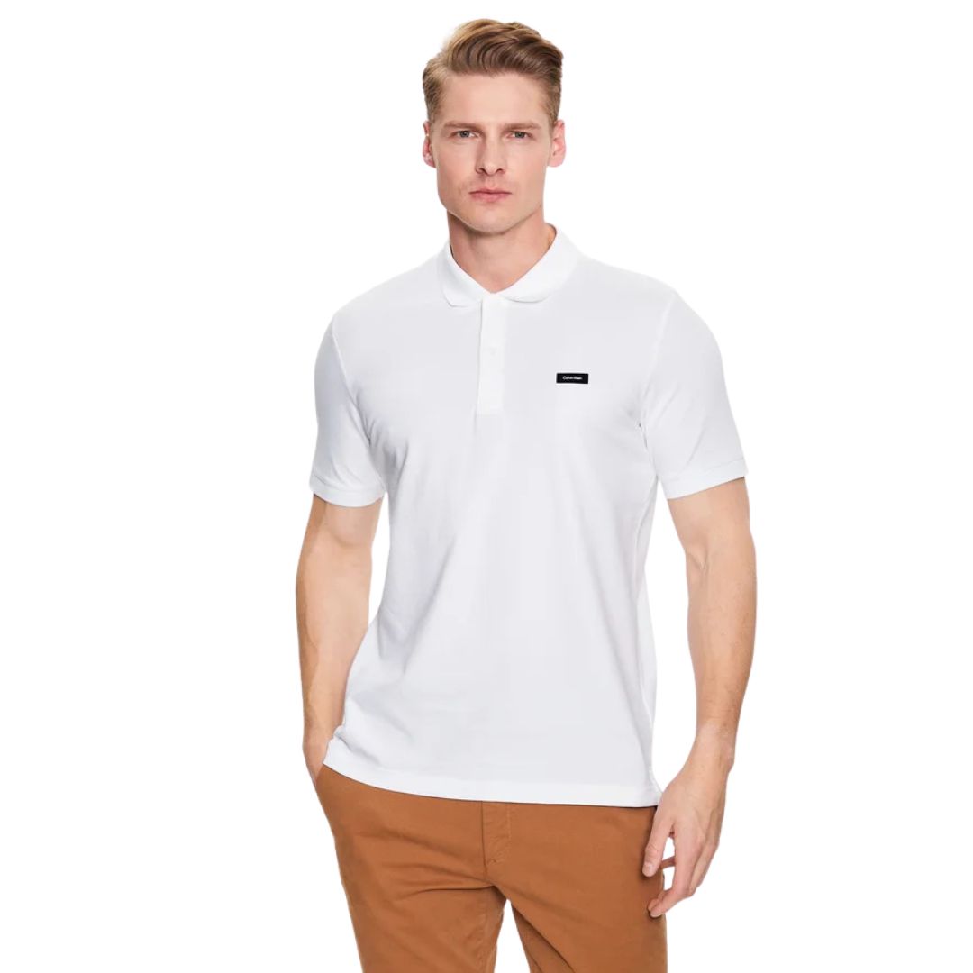 Calvin Klein Férfi Pólóing I Fehér