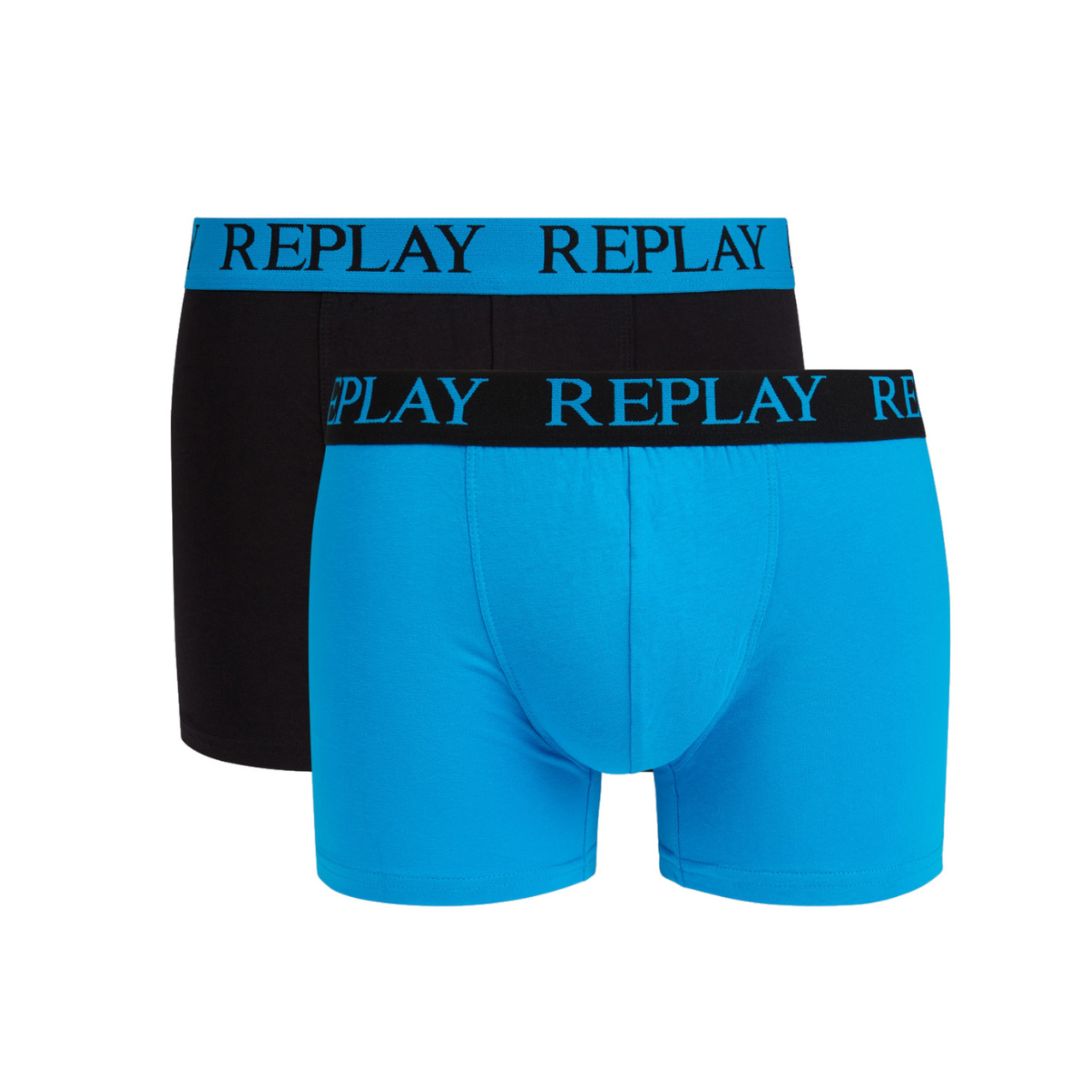 REPLAY Férfi Trunk Szett 2db I Fekete-Kék