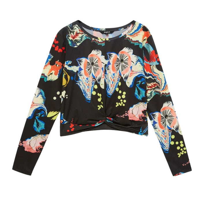 Desigual Női Ts Uma Felső I Fekete
