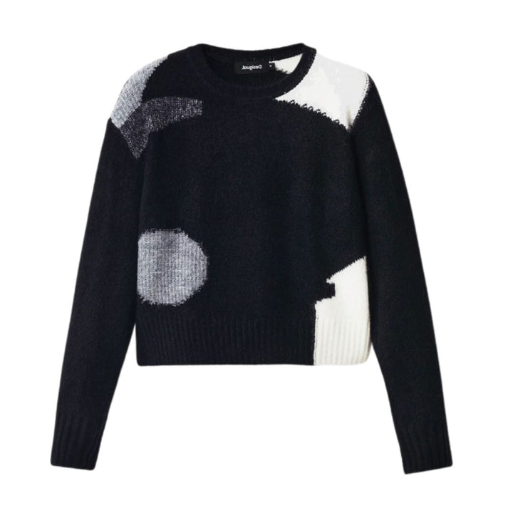 Desigual Női Jers Mina Pulóver I Fekete