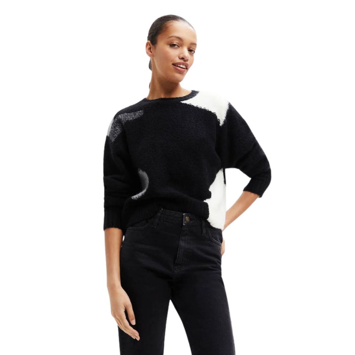 Desigual Női Jers Mina Pulóver I Fekete