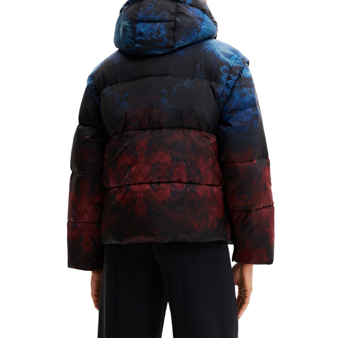 Desigual Női Padded Uppsala Kabát I Fekete