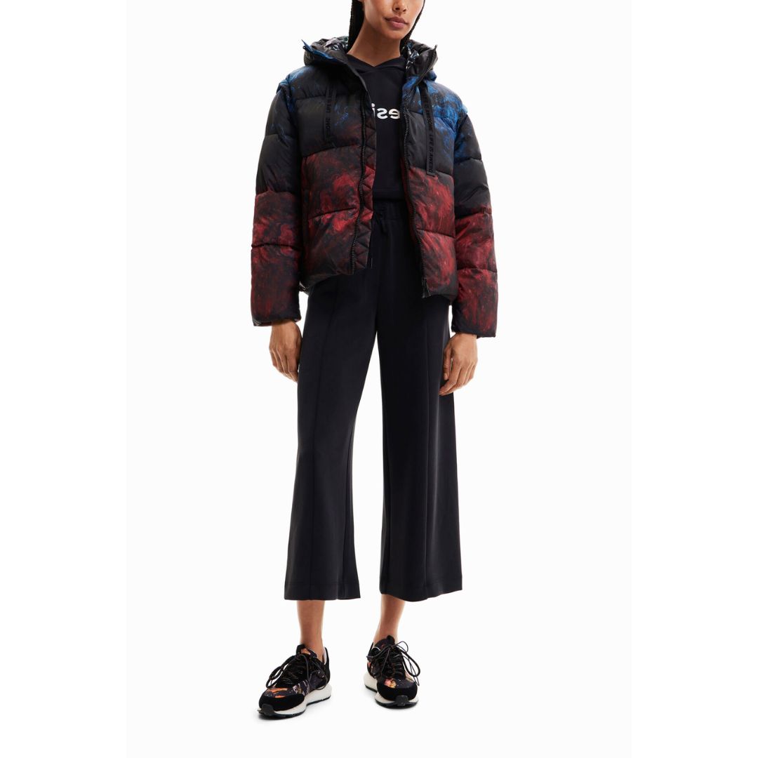 Desigual Női Padded Uppsala Kabát I Fekete