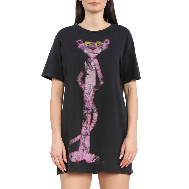 Desigual Női Pink Panther Ruha I Fekete
