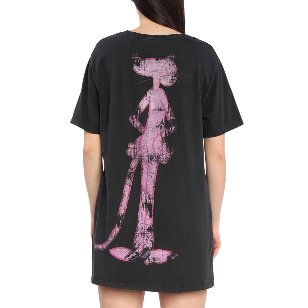 Desigual Női Pink Panther Ruha I Fekete