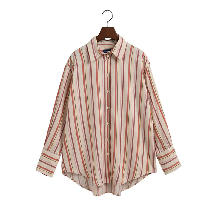 Gant Női Relaxed Multistripe Shirt I Sokszínű