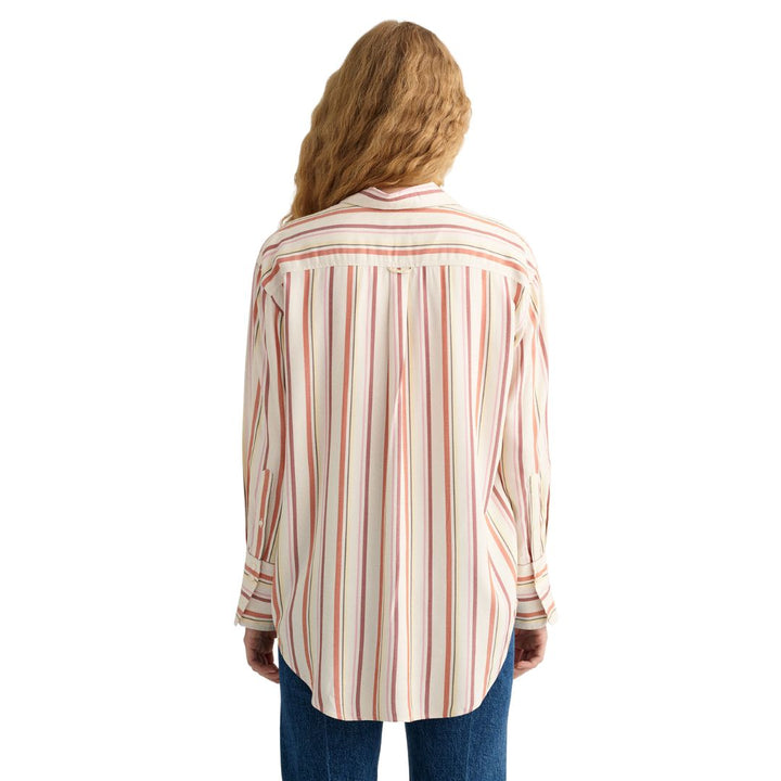 Gant Női Relaxed Multistripe Shirt I Sokszínű
