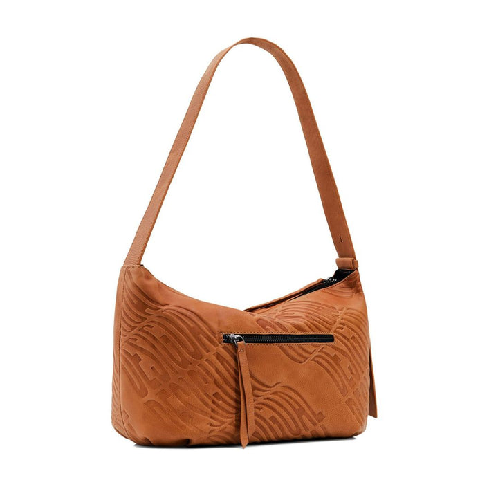 Desigual Női Bőr Logorama Kézitáska I Barna